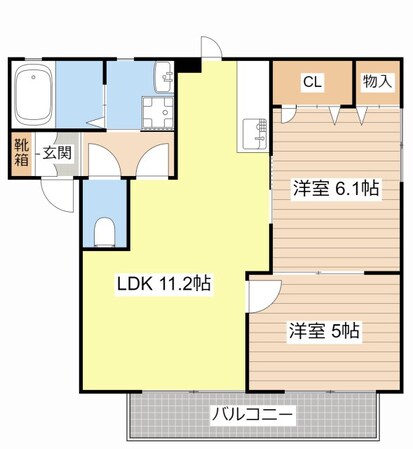 ソル　ビエントの物件間取画像